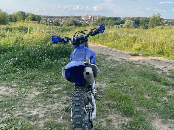 2020 Yamaha WR450F, синий, 750000 рублей - вид 1