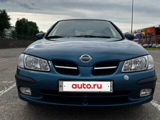 2001 Nissan Almera II (N16), синий, 220000 рублей, вид 1