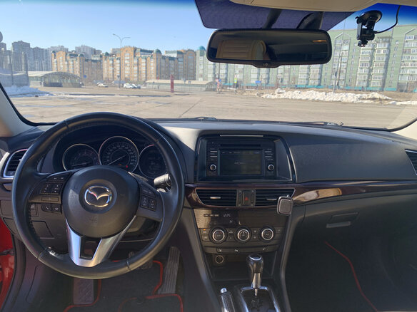 2014 Mazda 6 III (GJ), красный, 1700000 рублей - вид 12