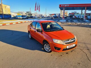 2016 Lada (ВАЗ) Granta I, оранжевый, 630000 рублей, вид 1