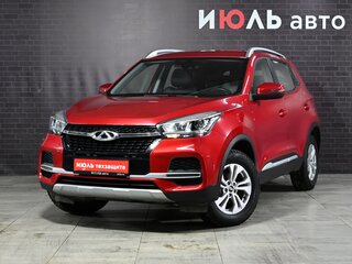 2022 Chery Tiggo 4 I Рестайлинг, красный, 1310000 рублей, вид 1