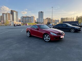2005 Mercedes-Benz SLK-Класс 350 II (R171), красный, 1500000 рублей, вид 1