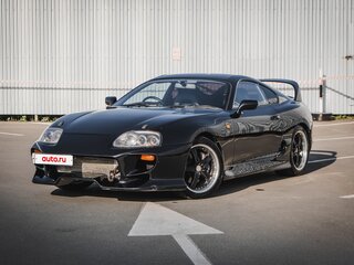 1995 Toyota Supra IV (A80), чёрный, 5800000 рублей, вид 3