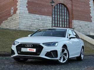 2020 Audi A4 40 TFSI V (B9) Рестайлинг, белый, 3100000 рублей, вид 1