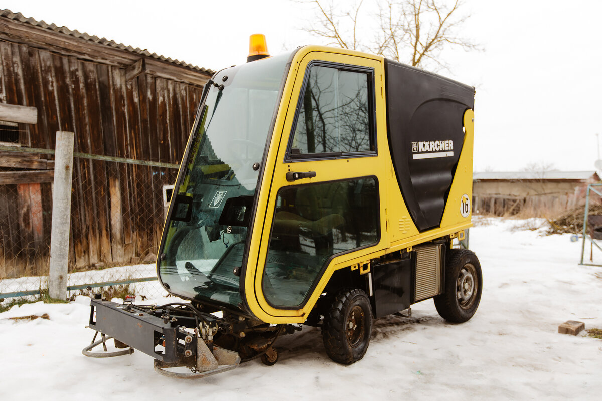 Купить б/у Karcher ICC 1S/D дизель в Твери вакуумная подметально