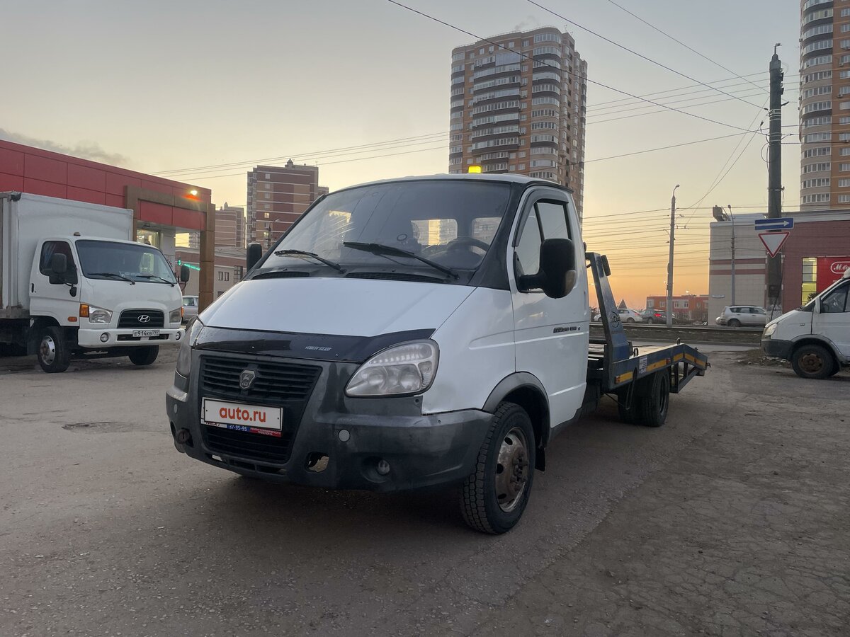 Купить б/у ГАЗ ГАЗель (3302) бензин механика в Туле: белый эвакуатор ...