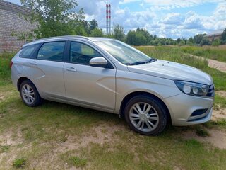 2019 Lada (ВАЗ) Vesta SW I, серебристый, 920000 рублей, вид 1