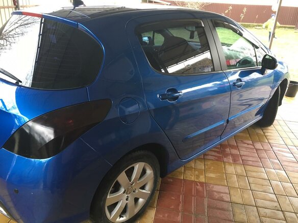 2009 Peugeot 308 I, синий - вид 1