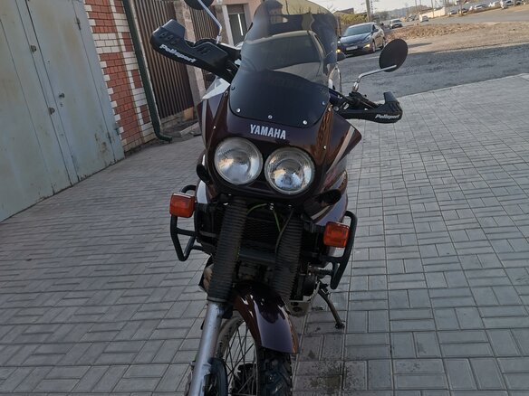 1997 Yamaha XTZ750 Super Tenere, коричневый, 420000 рублей - вид 4