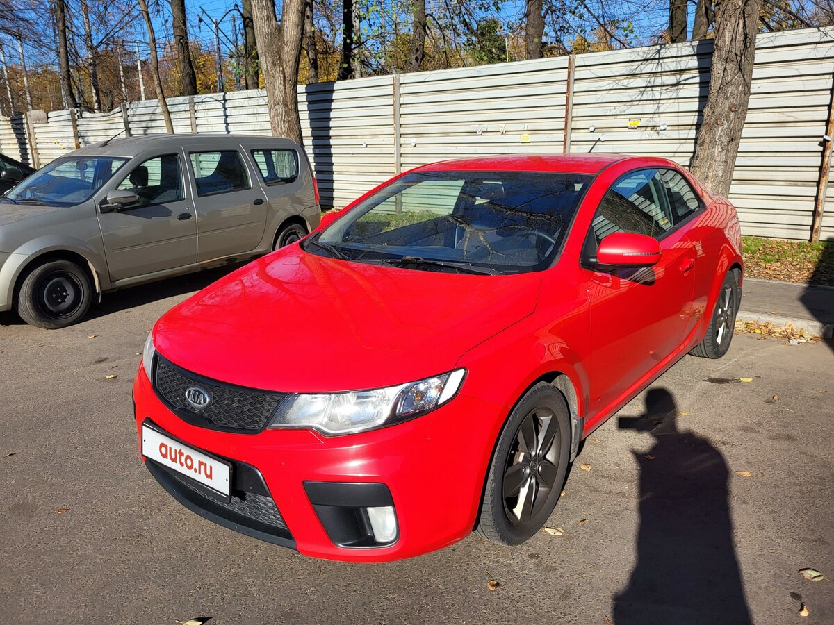 Купить б/у Kia Cerato II Koup 1.6 AT (126 л.с.) бензин автомат в ...