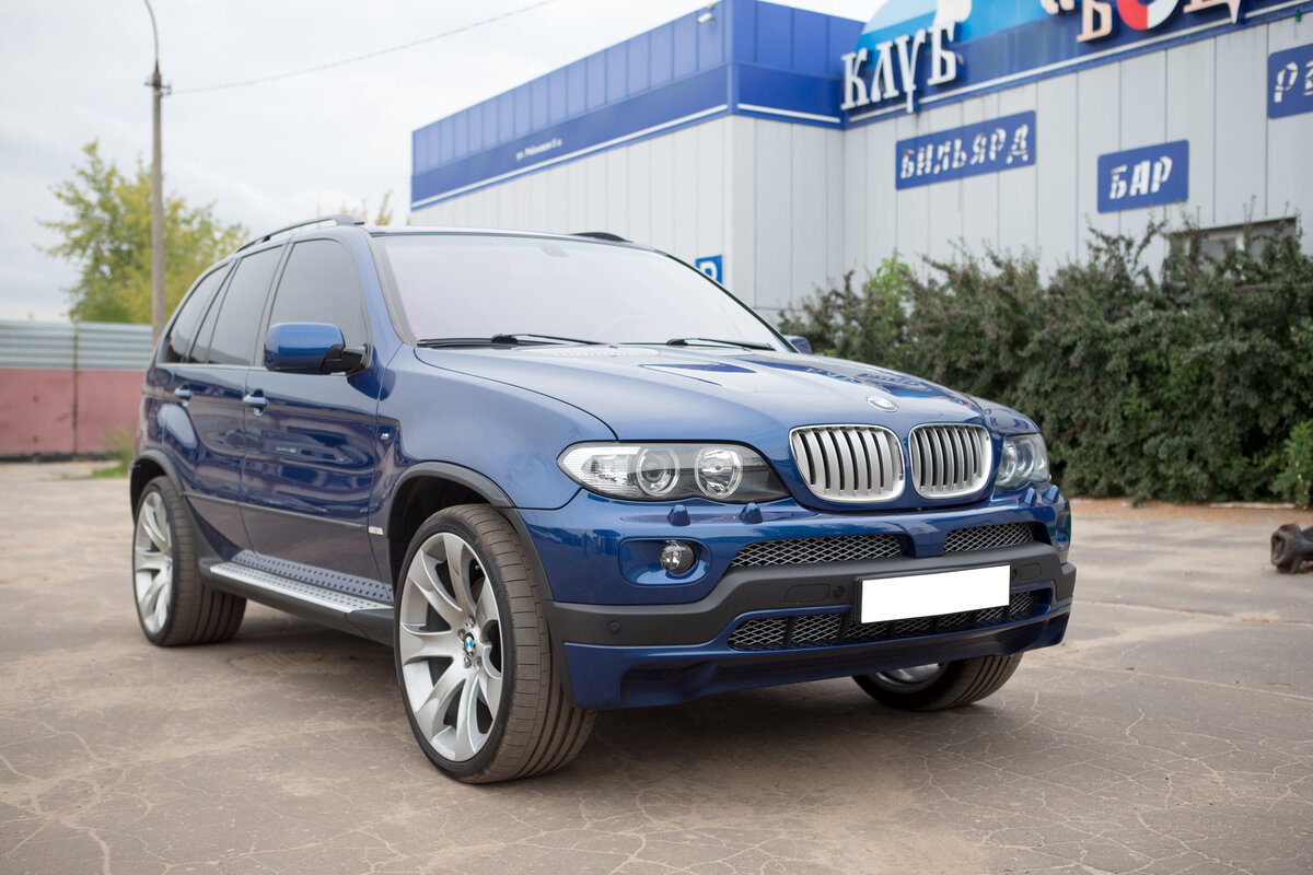 Купить б/у BMW X5 I (E53) Рестайлинг 4.8is 4.8 AT (360 л.с