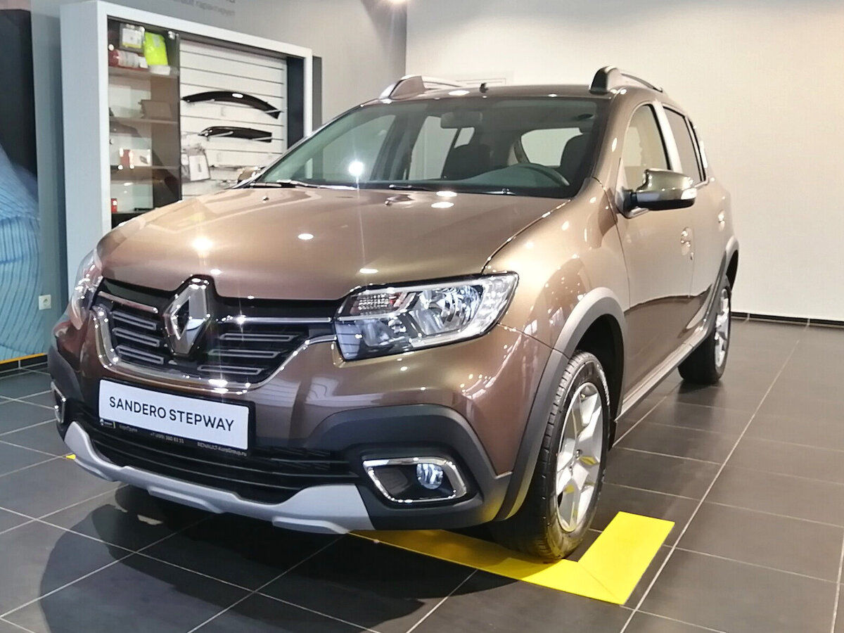 Купить новый Renault Sandero II Рестайлинг Stepway 1.6 MT (82 л.с ...