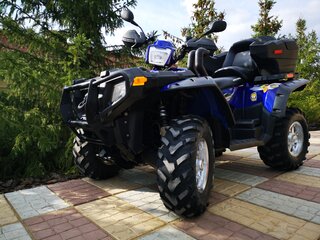 2008 Polaris Sportsman 800, синий, 500000 рублей, вид 1