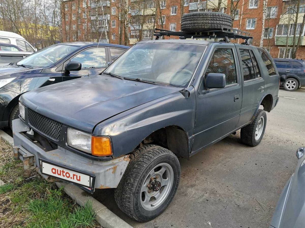 Бампер исузу родео