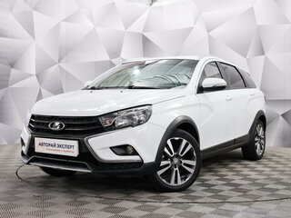 2019 Lada (ВАЗ) Vesta SW Cross I, белый, 1007000 рублей, вид 1