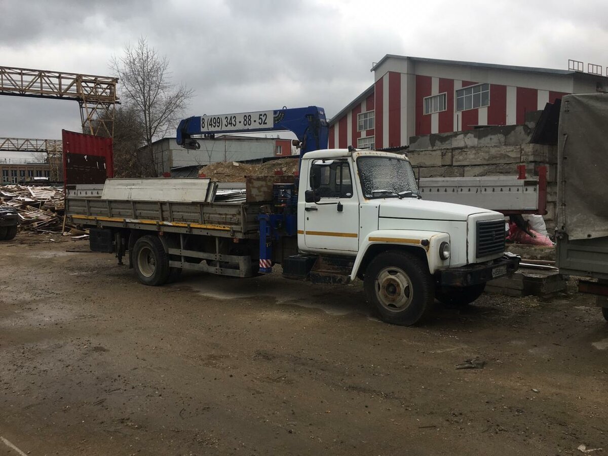 Газ 3309 самосвал дизель с кму фото Купить б/у ГАЗ 3309 дизель механика в Москве: белый бортовой с кму 2015 года на 