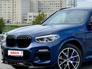 2021 BMW X3 30i xDrive III (G01), синий, 3450000 рублей, вид 1