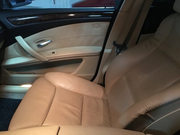2008 BMW 5 серии 525i V (E60/E61) Рестайлинг, красный - вид 8