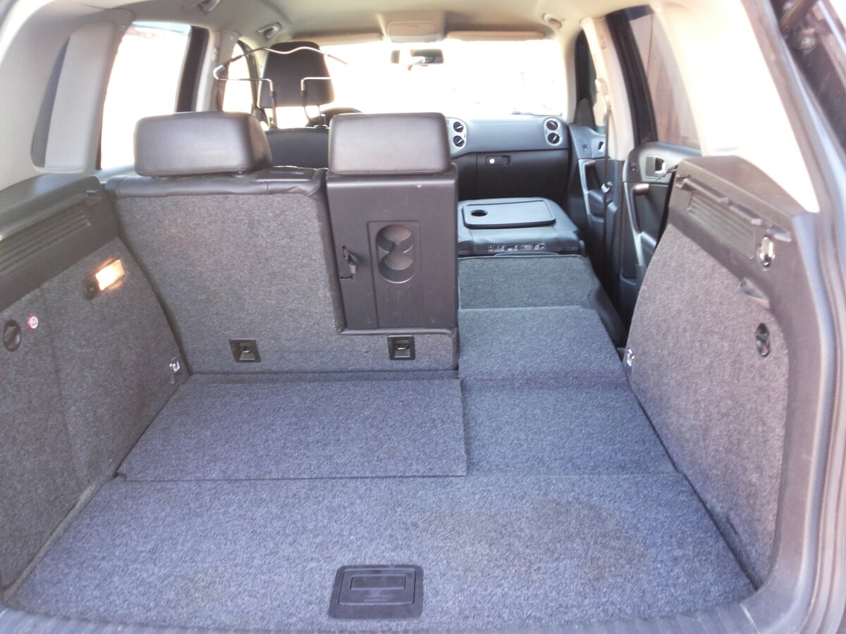 Volkswagen Tiguan багажник собака