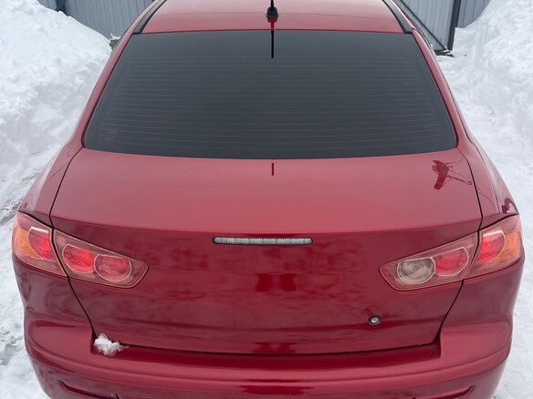 2007 Mitsubishi Lancer X, красный, 599000 рублей - вид 4