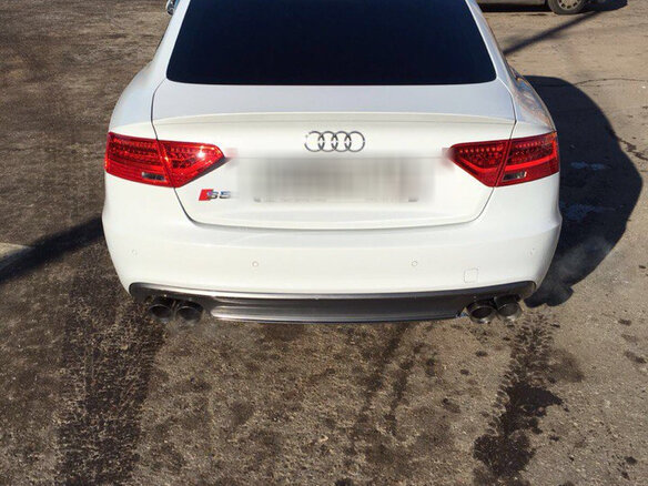 2012 Audi S5 I (8T) Рестайлинг, белый - вид 2