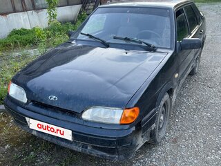 2008 Lada (ВАЗ) 2115, чёрный, 68000 рублей, вид 1