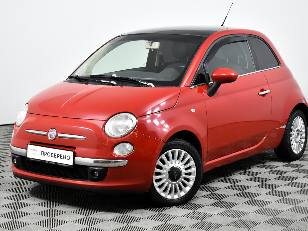 Купить б/у Fiat 500 II 1.4 AMT (100 л.с.) бензин робот в Москве ...