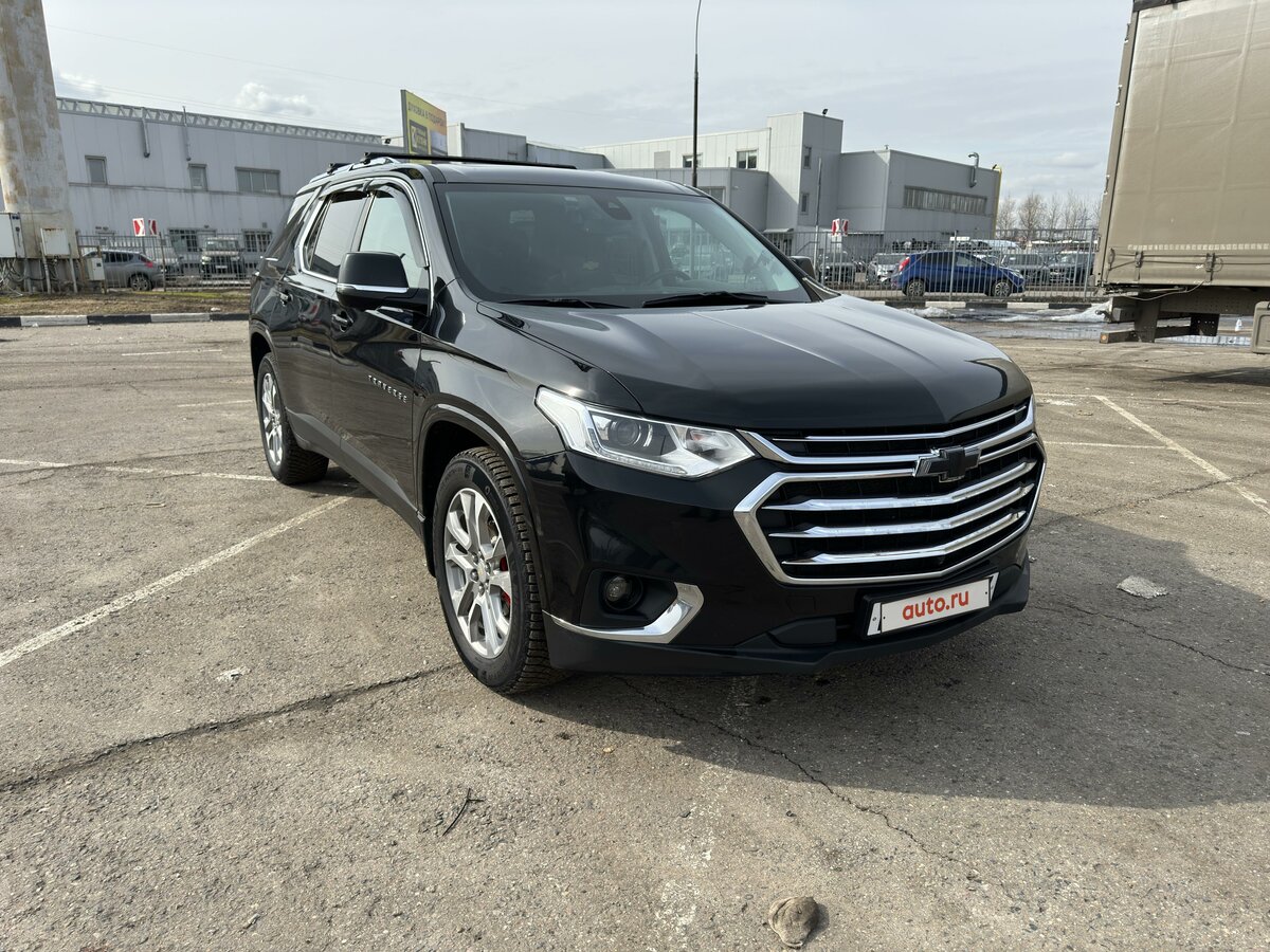 Купить б/у Chevrolet Traverse II 3.6 AT (318 л.с.) 4WD бензин автомат в ...