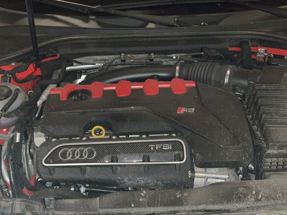 2017 Audi RS 3 II (8V) Рестайлинг, красный - вид 10