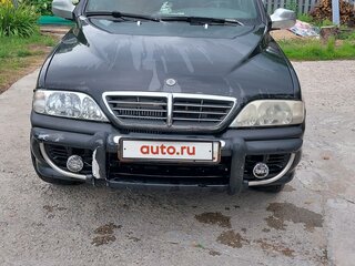 2006 SsangYong Musso Sports I Рестайлинг, чёрный, 500000 рублей, вид 1