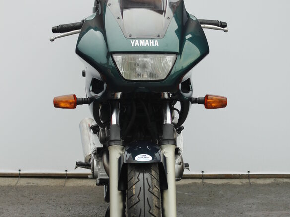 2000 Yamaha XJ600, зелёный - вид 3