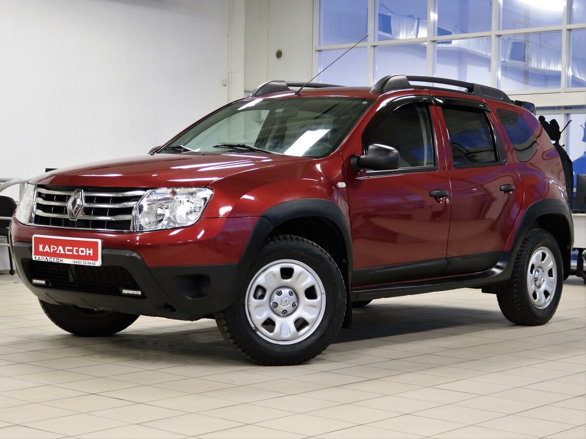 Renault Duster 2014 красный