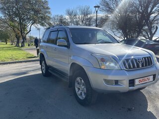 2002 Toyota Land Cruiser Prado 120 Series, серебристый, 1290000 рублей, вид 1