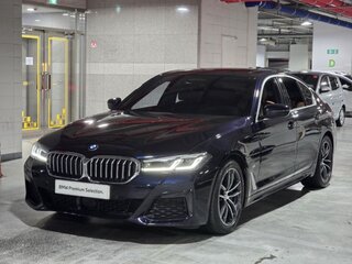 2021 BMW 5 серии 520i VII (G30/G31) Рестайлинг, синий, 3020000 рублей, вид 1