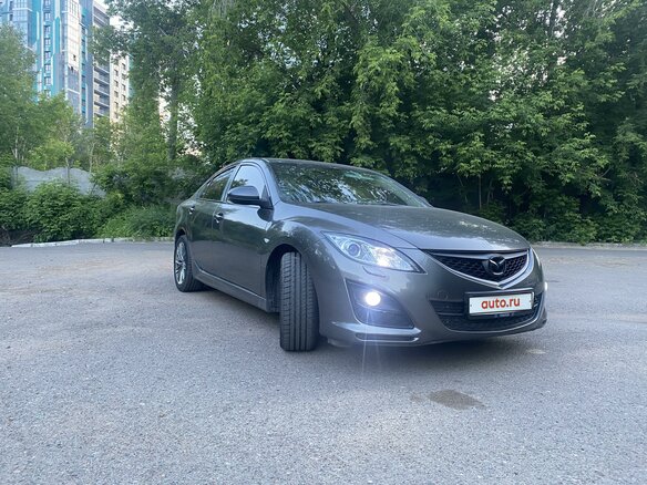 2010 Mazda 6 II (GH) Рестайлинг, серый, 1380000 рублей - вид 2