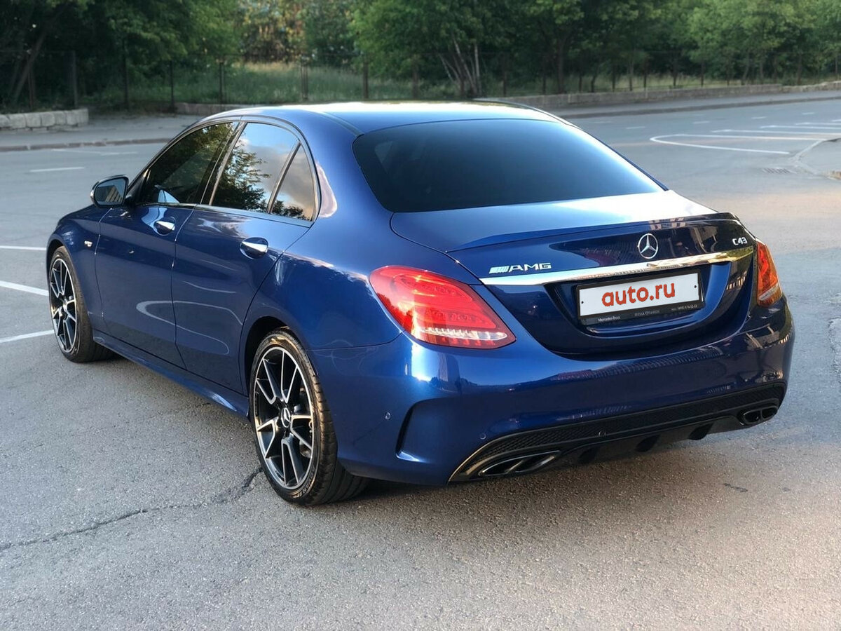 Синий w205 антихром
