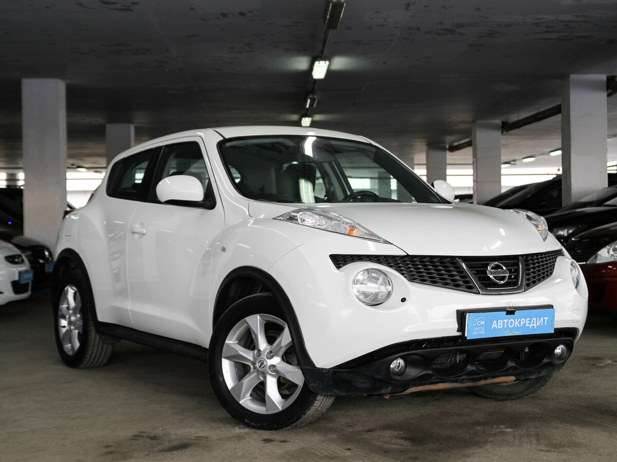 Nissan Juke Р±РµР»С‹Р№ 2012