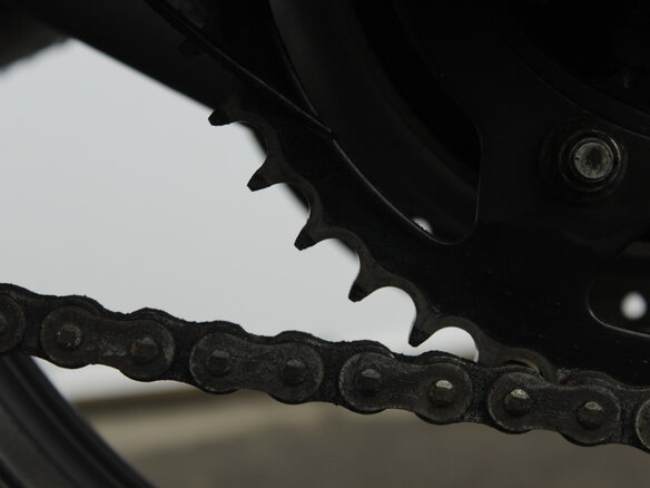 2000 Yamaha XJ600, зелёный - вид 12