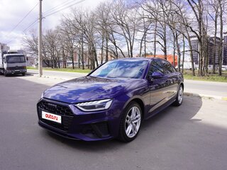 2019 Audi A4 45 TFSI V (B9) Рестайлинг, синий, 2300000 рублей, вид 1