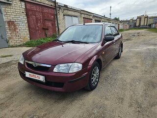 1998 Mazda 323 VI (BJ), красный, 330000 рублей, вид 1