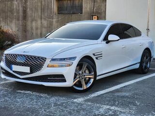 2021 Genesis G80 II, белый, 3690500 рублей, вид 1