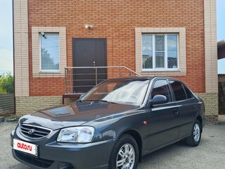 2008 Hyundai Accent ТагАЗ II, серый, 530000 рублей, вид 1