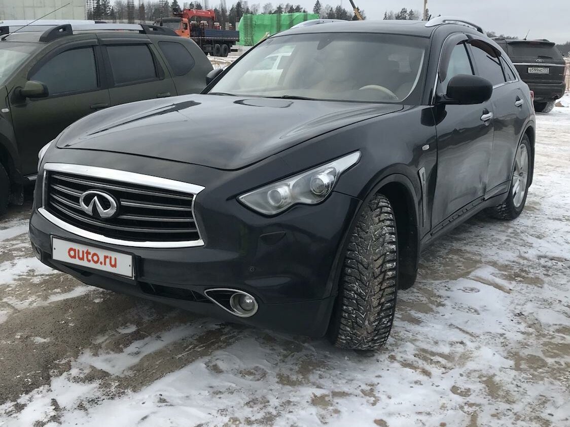 Купить б/у Infiniti FX II (S51) Рестайлинг FX30d 3.0d AT (238 л.с.) 4WD ...