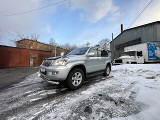 2003 Toyota Land Cruiser Prado 120 Series, серебристый, 1850000 рублей, вид 1