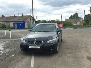 2009 BMW 5 серии 530d V (E60/E61) Рестайлинг, чёрный, 920000 рублей, вид 1