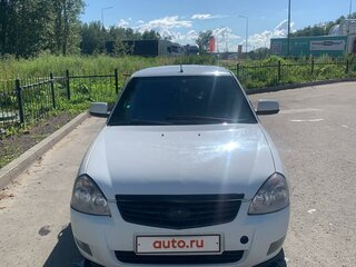 2010 Lada (ВАЗ) Priora I, белый, 225000 рублей, вид 1