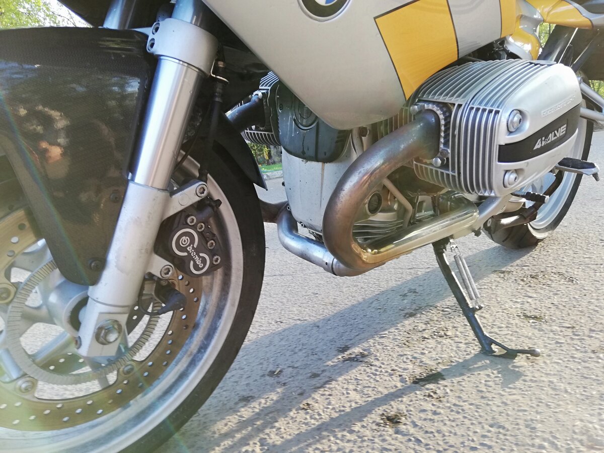 BMW r1100r прямоток