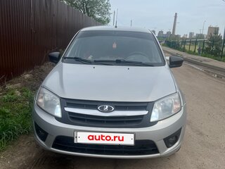 2016 Lada (ВАЗ) Granta I, серебристый, 300000 рублей, вид 1