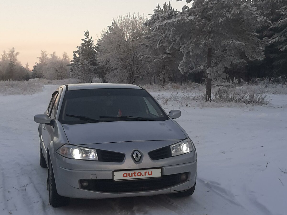 Купить б/у Renault Megane II Рестайлинг 1.6 AT (115 л.с.) бензин ...
