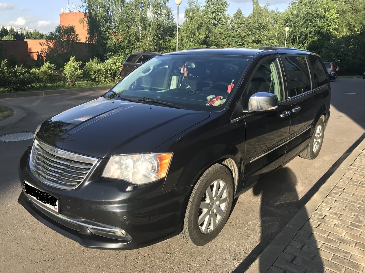 Купить б/у Chrysler Voyager V Рестайлинг Grand 3.6 AT (283